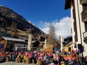 Schmugglerhütte an der Talstation Zermatt